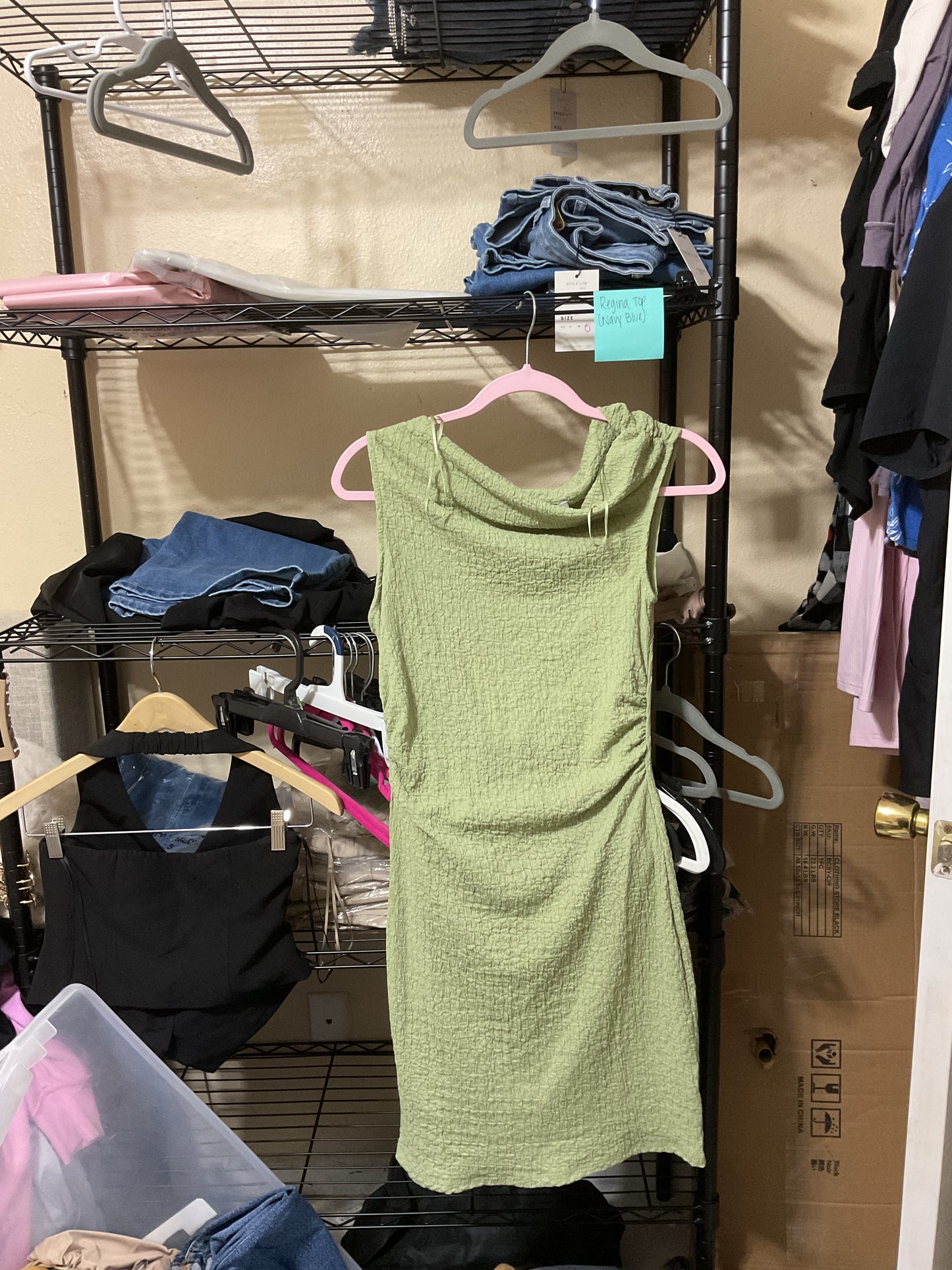 Lilly olive dress