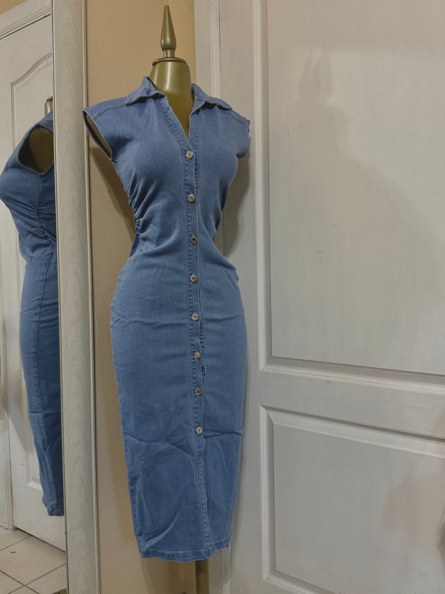 Riley button up dress