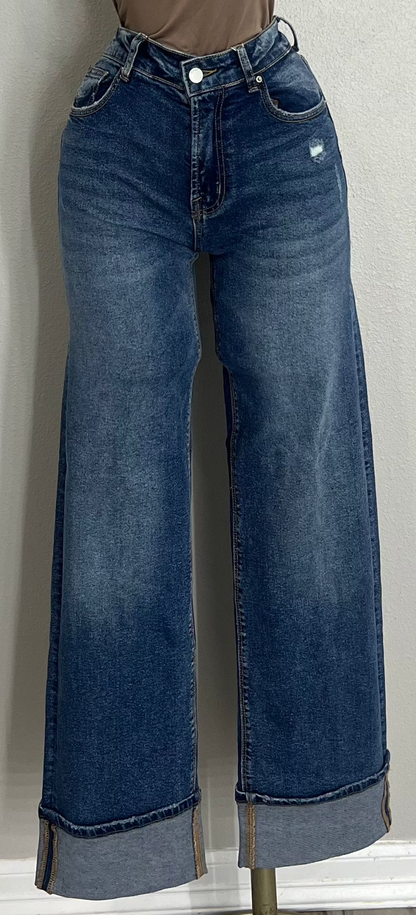 Dalary Long Folded Jeans